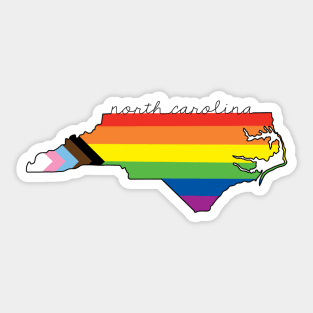 North Carolina Pride Sticker